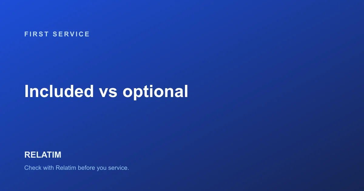 First Car or Bike Service: What’s Included, What’s Optional